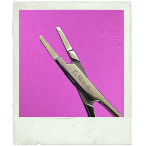 5.5" DERMAL FLAT HEAD FORCEPS